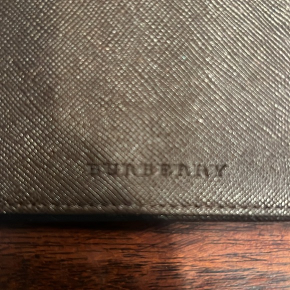 BURBERRY Long Wallet Logo Leather Brown - Picture 7 of 13